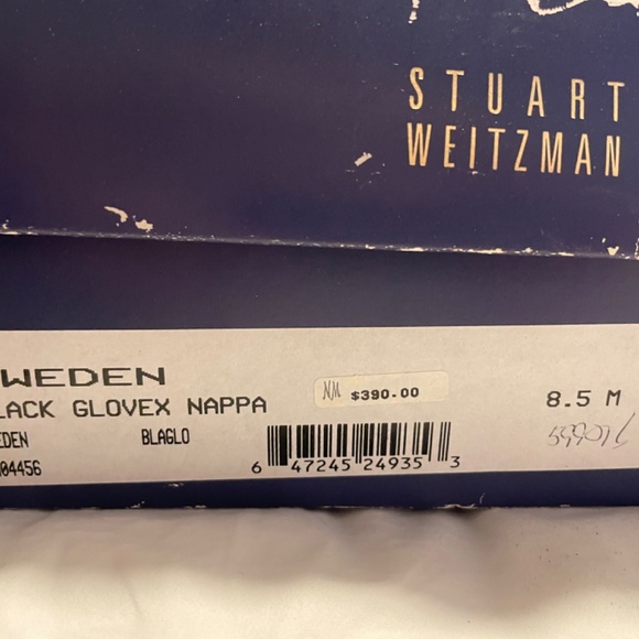 Stuart Weitzman Black Boots Size 8.5 M - Picture 2 of 9